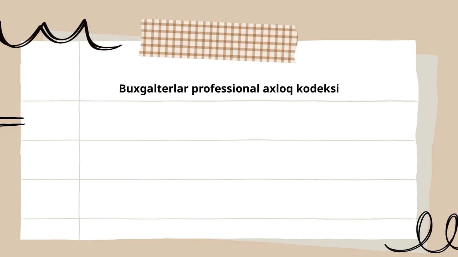 Buxgalterlar professional axloq kodeksi
