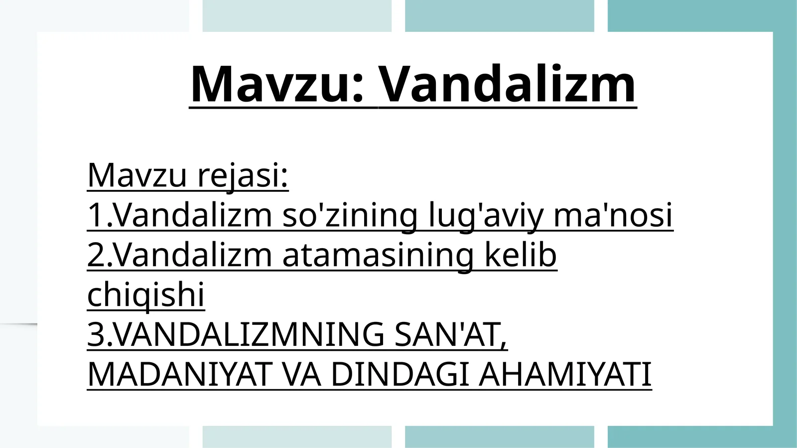 Vandalizm