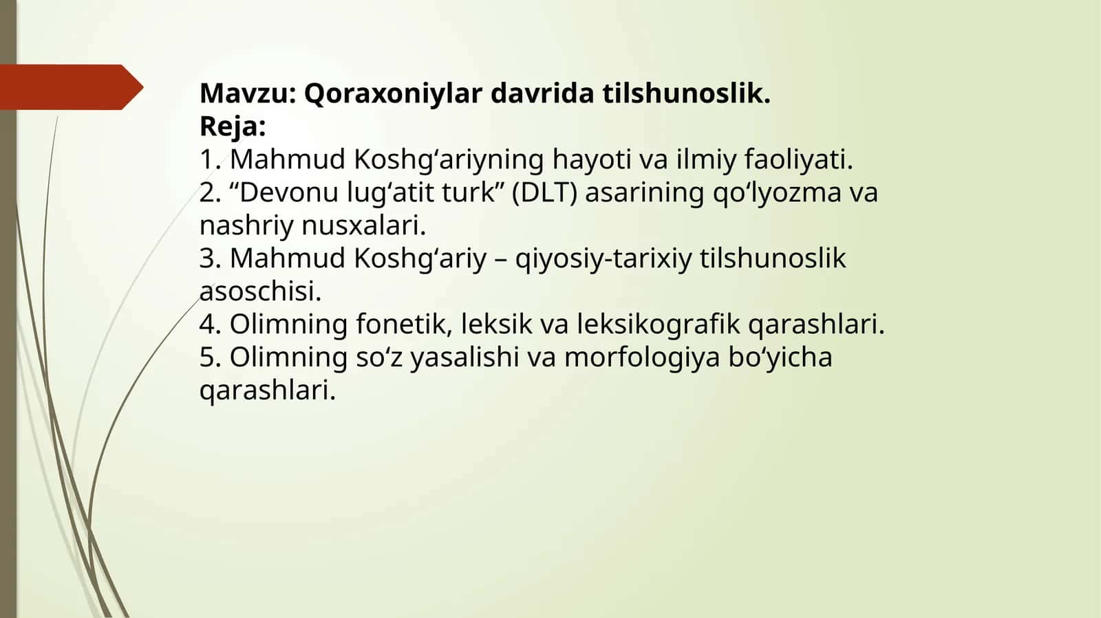 Qoraxoniylar davri o‘zbek tilshunosligi