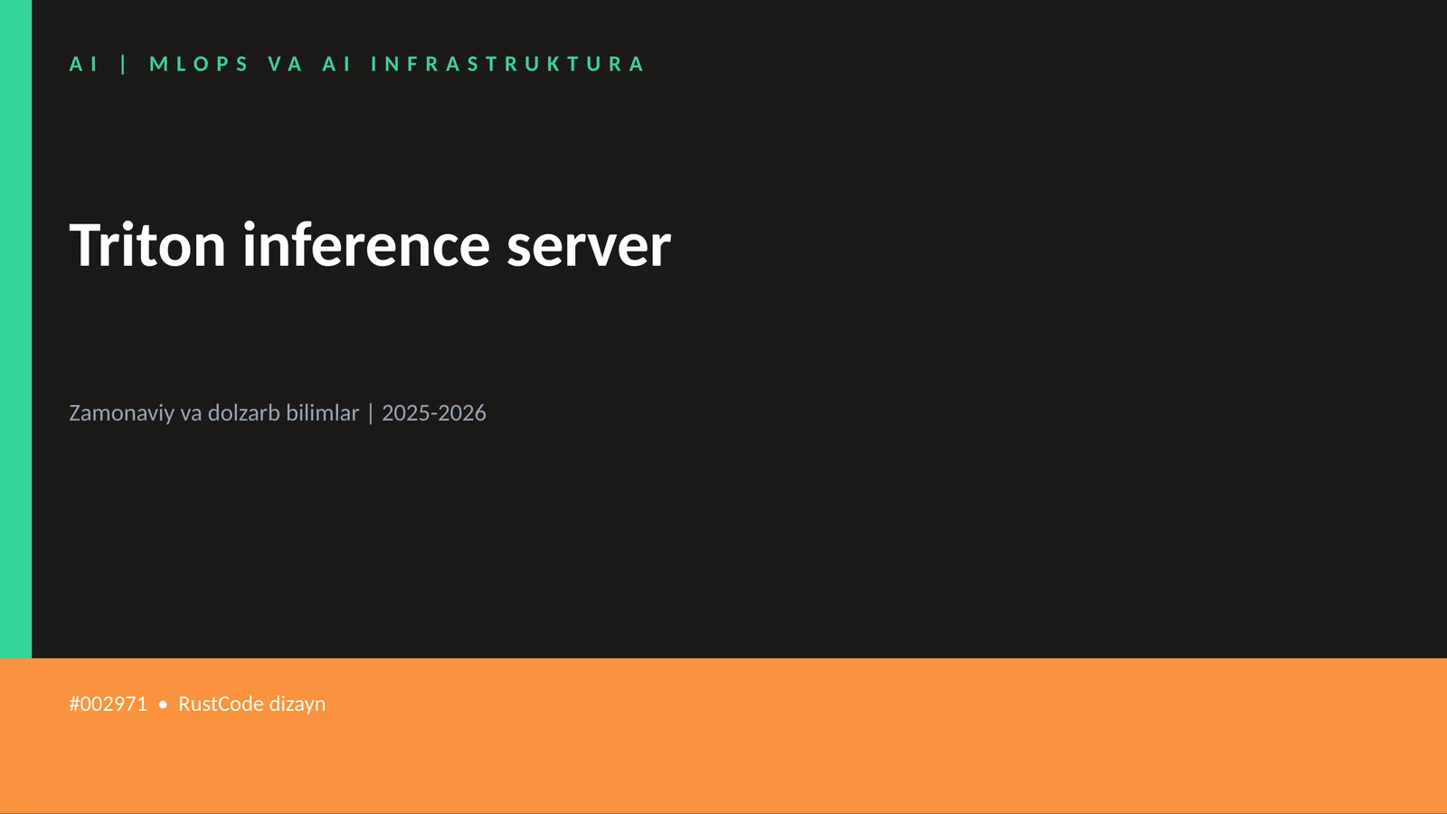 Triton inference server