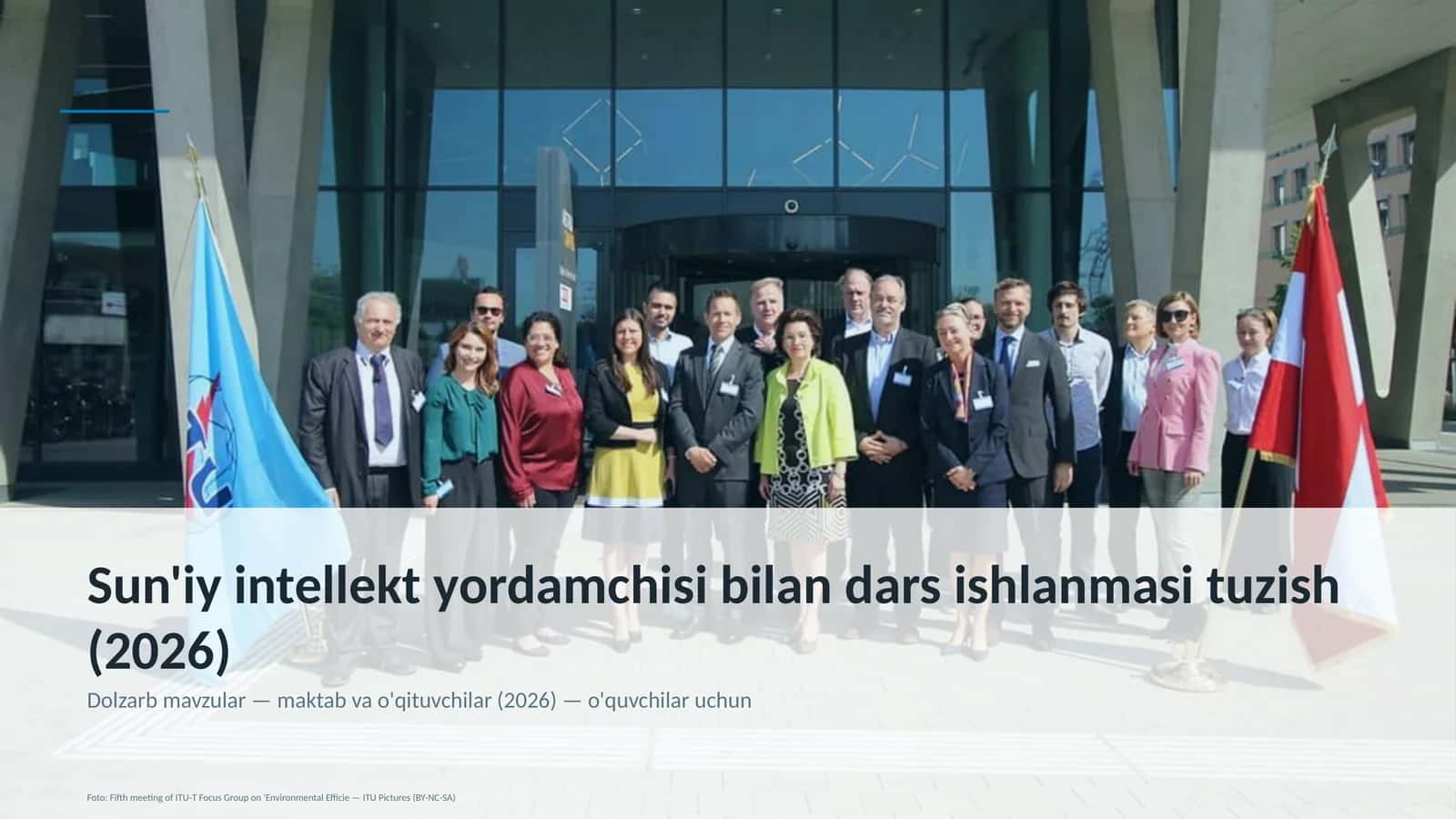 Sun'iy intellekt yordamchisi bilan dars ishlanmasi tuzish (2026)