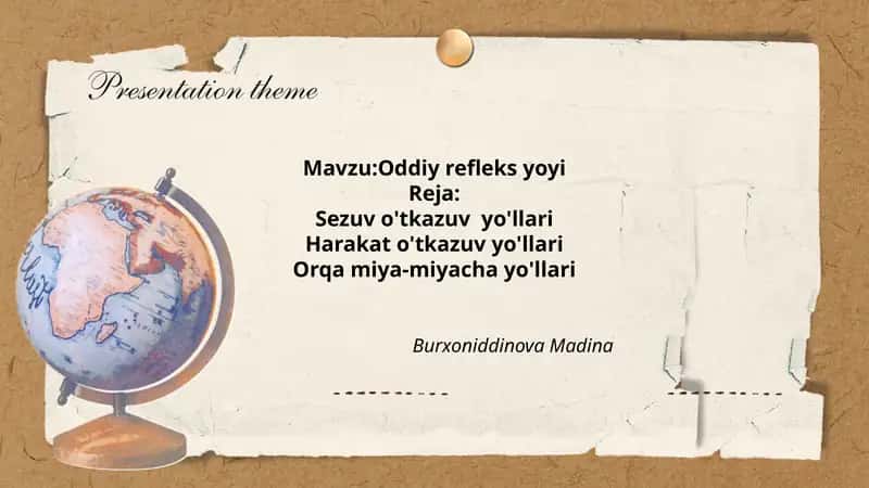 Oddiy refleks yoyi