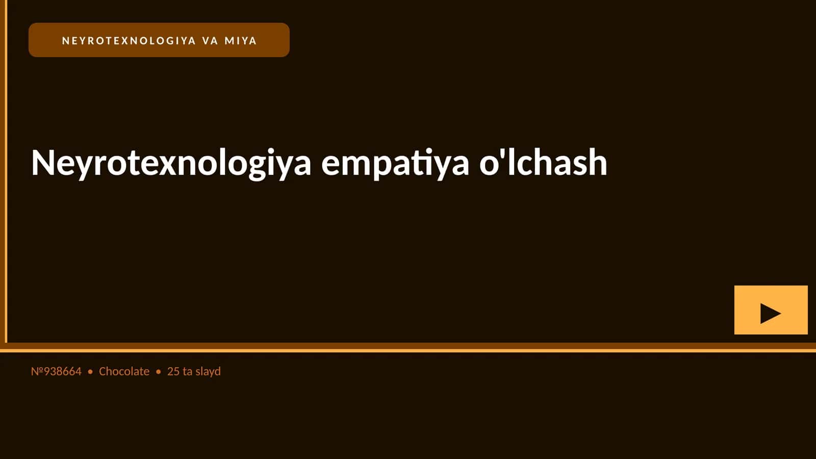 NEYROTEXNOLOGIYA VA MIYA