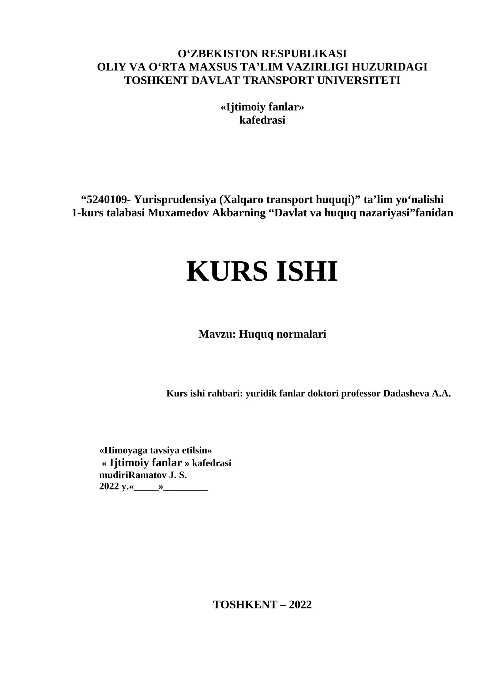 Huquq normalari