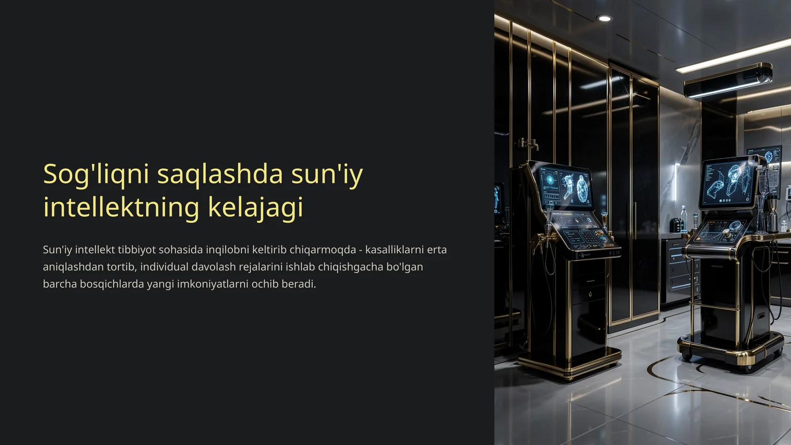 Sog'liqni saqlashda sun'iy intellektning kelajagi