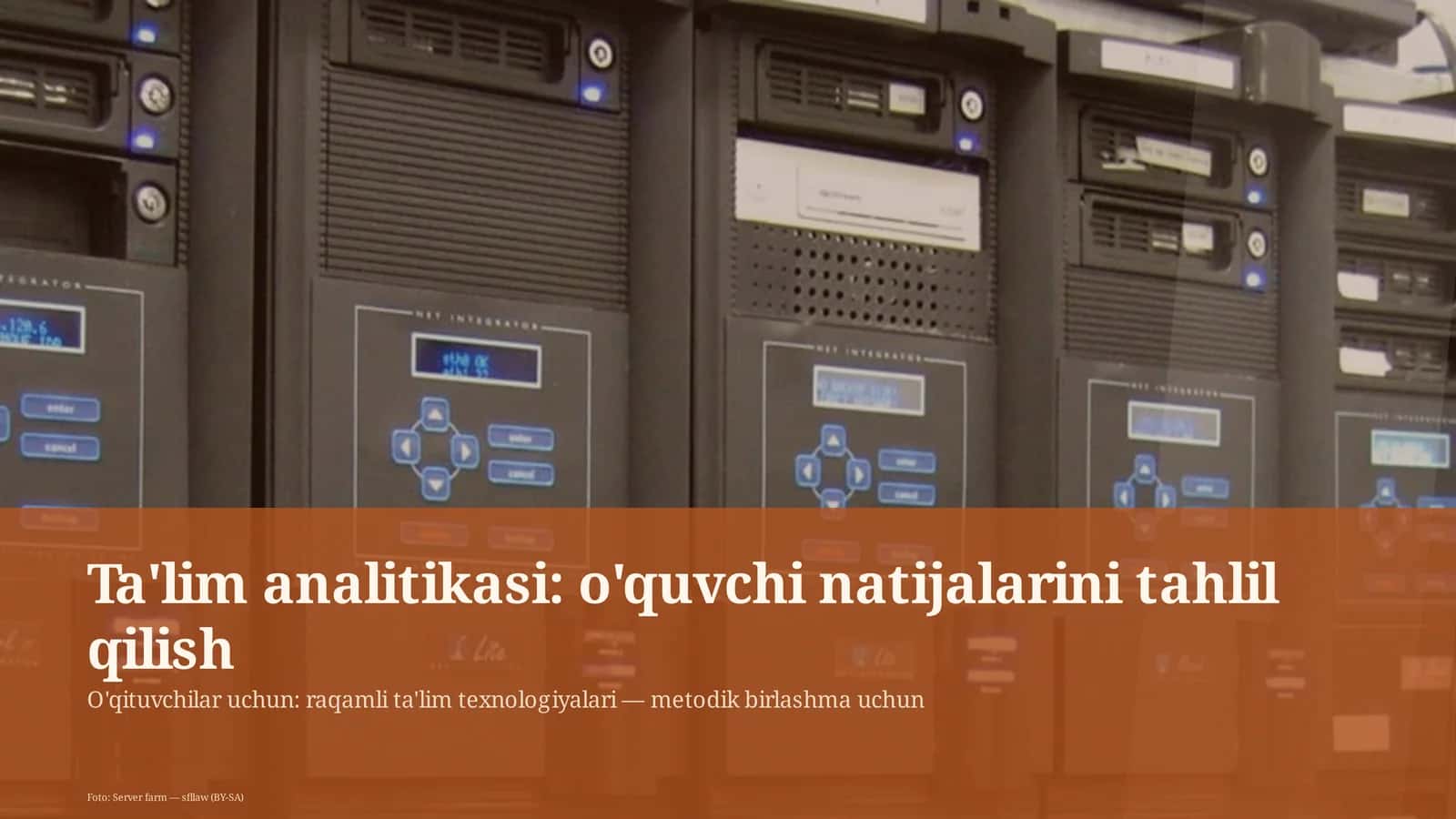 Ta'lim analitikasi: o'quvchi natijalarini tahlil qilish