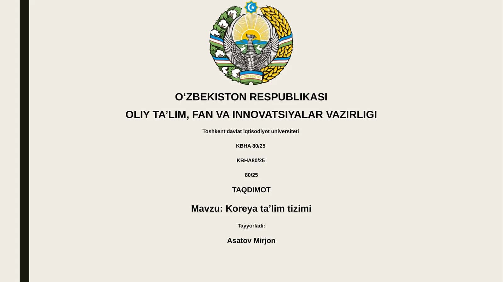 Koreya ta’lim tizimi