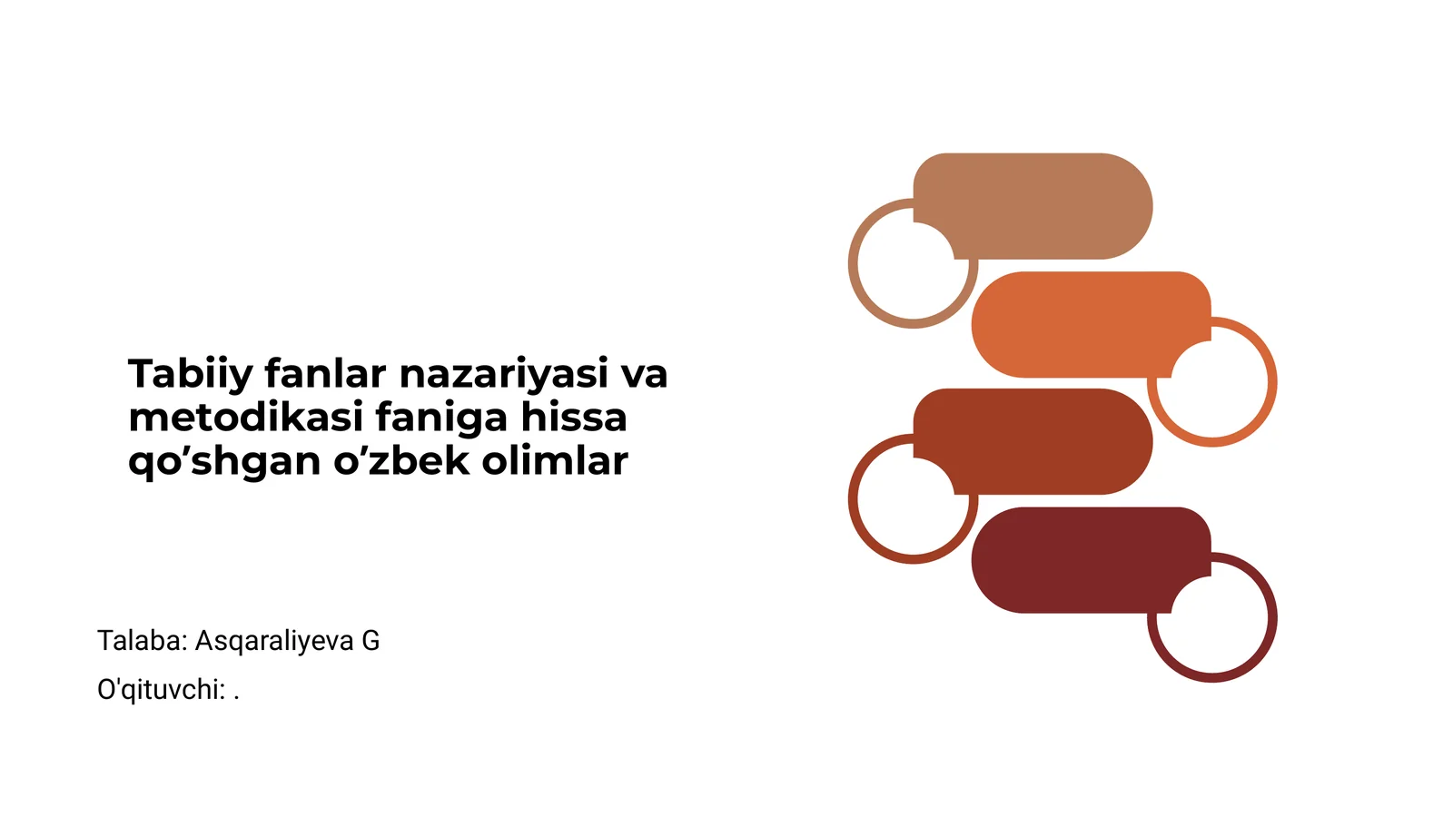 Tabiiy fanlar nazariyasi va metodikasi faniga hissa qo'gagan o'zbek olimlar