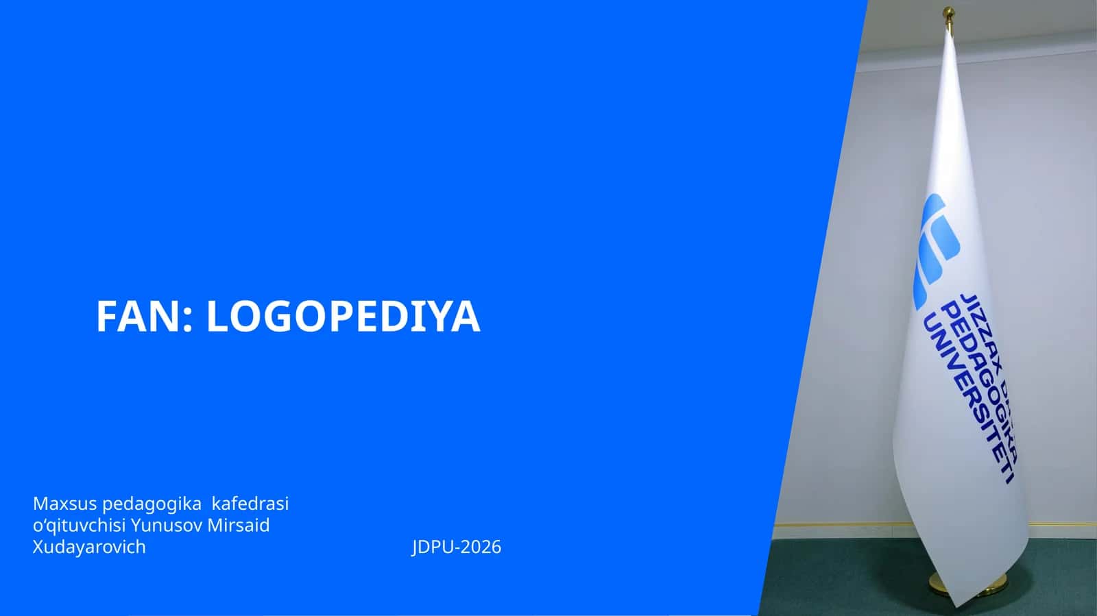 FAN: LOGOPEDIYA