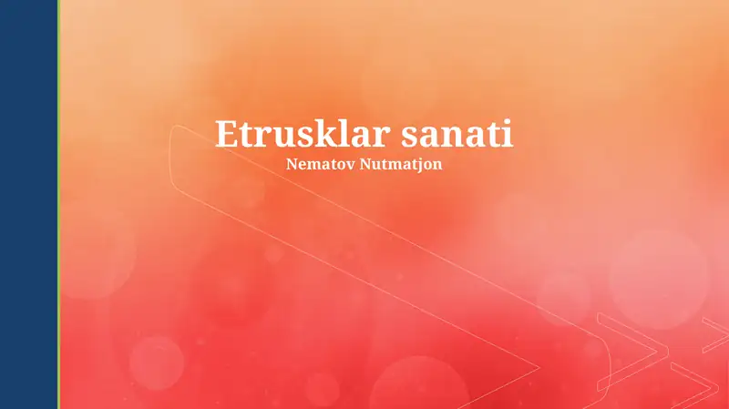 Etrusklar sanati