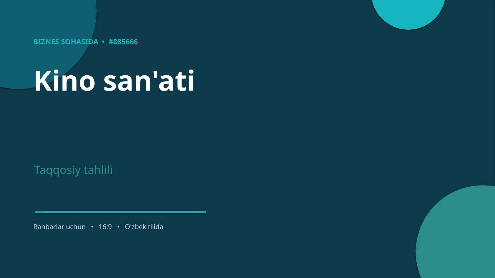Kino san'ati Taqqosiy tahlili