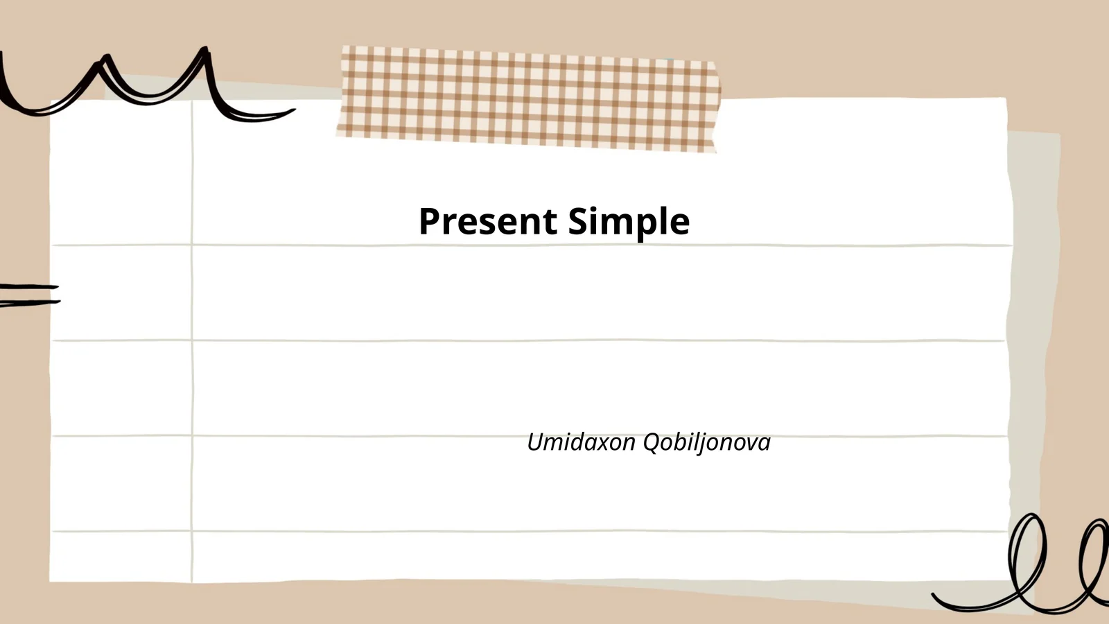 Present Simple