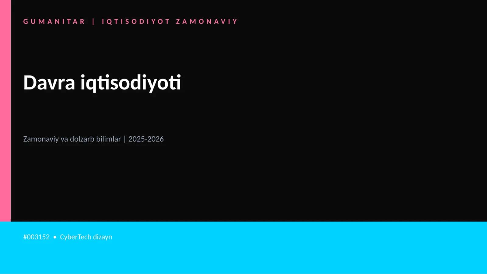 Davra iqtisodiyoti