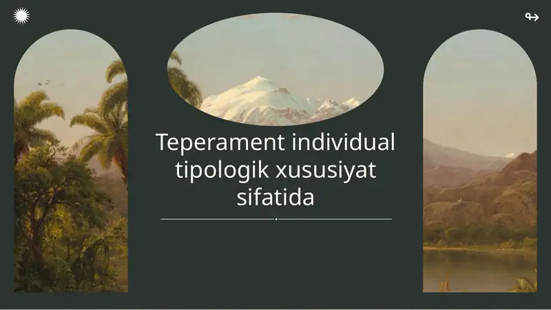 Temperament individual tipologik xususiyat sifatida