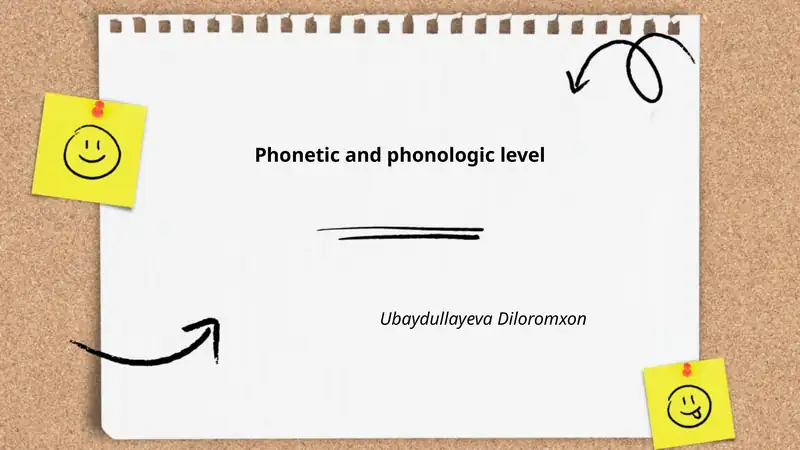 International Phonetic Alphabet (IPA) for English