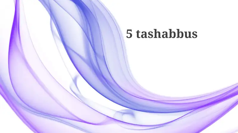 5 Tashabbus