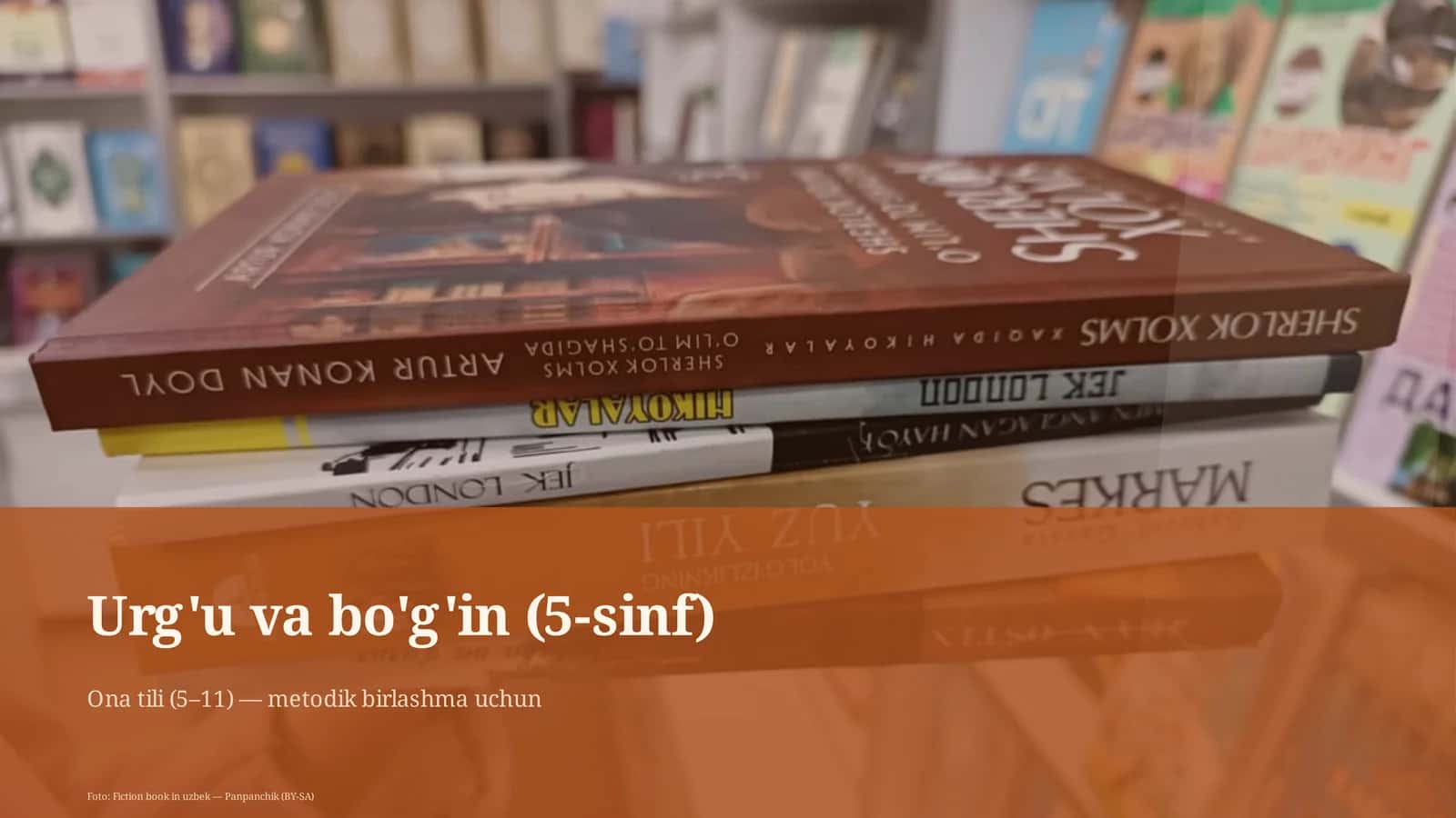 Urg'u va bo'g'in (5-sinf) Ona tili (5–11) — metodik birlashma uchun