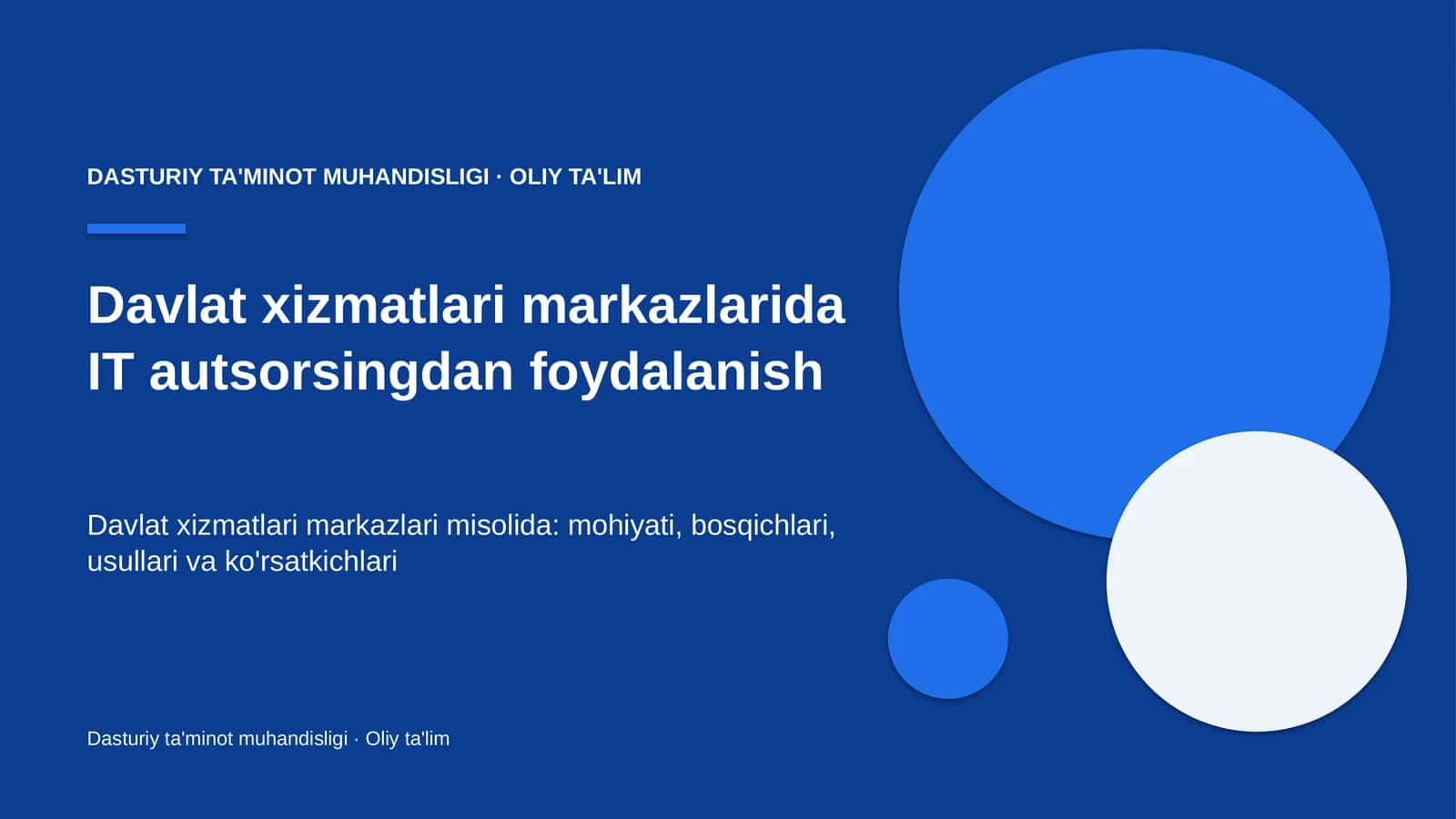 davlat xizmatlari markazlarida it autsorsingdan foydalanish 1623