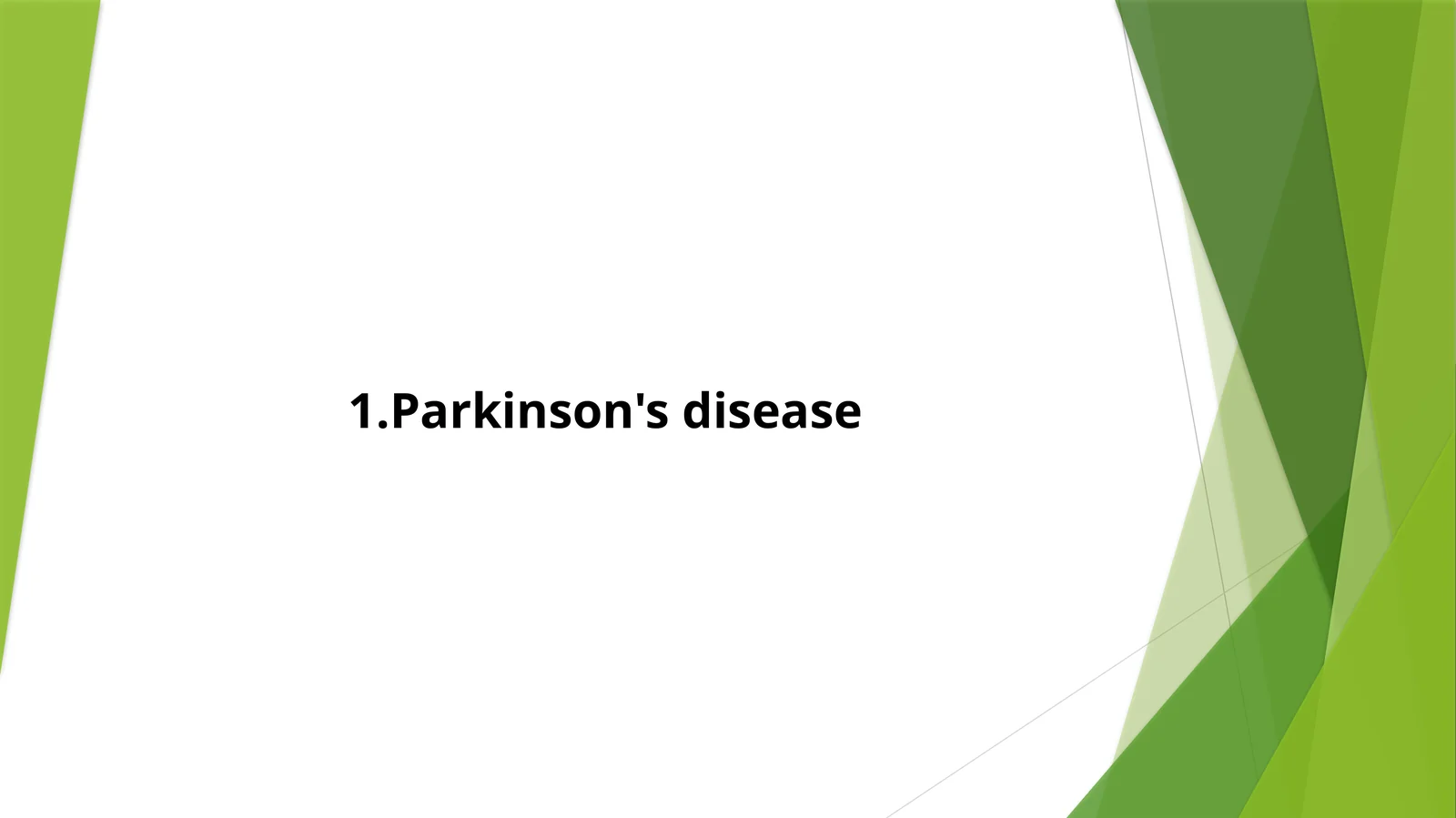 Parkinson’s disease