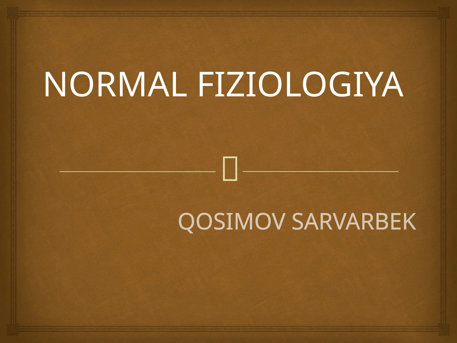 Vegetativ nerv tizimining asosiy qismlari