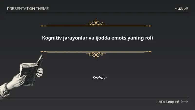 Emotsiyalar va ijodiy fikrlashning nazariy asoslari
