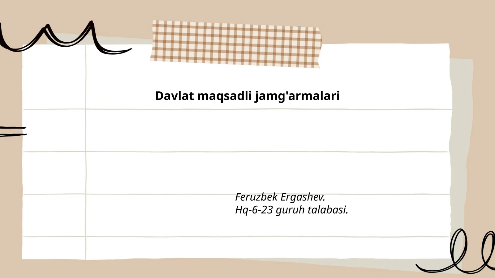 Davlat maqsadli jamg'armalari