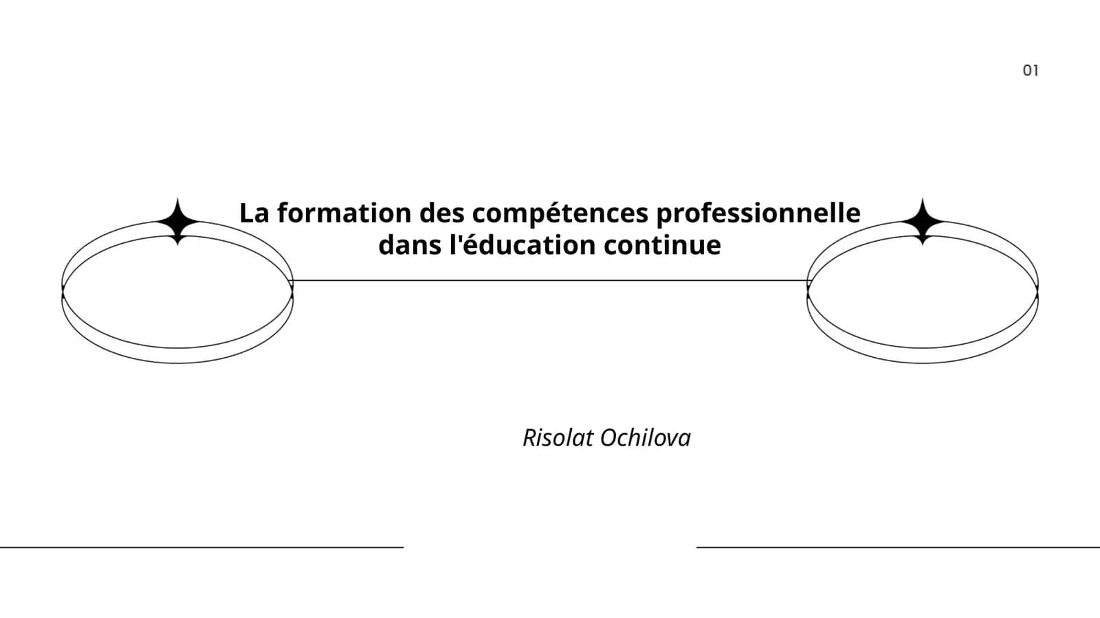 La formation des compétences professionnelle dans l'éducation continue