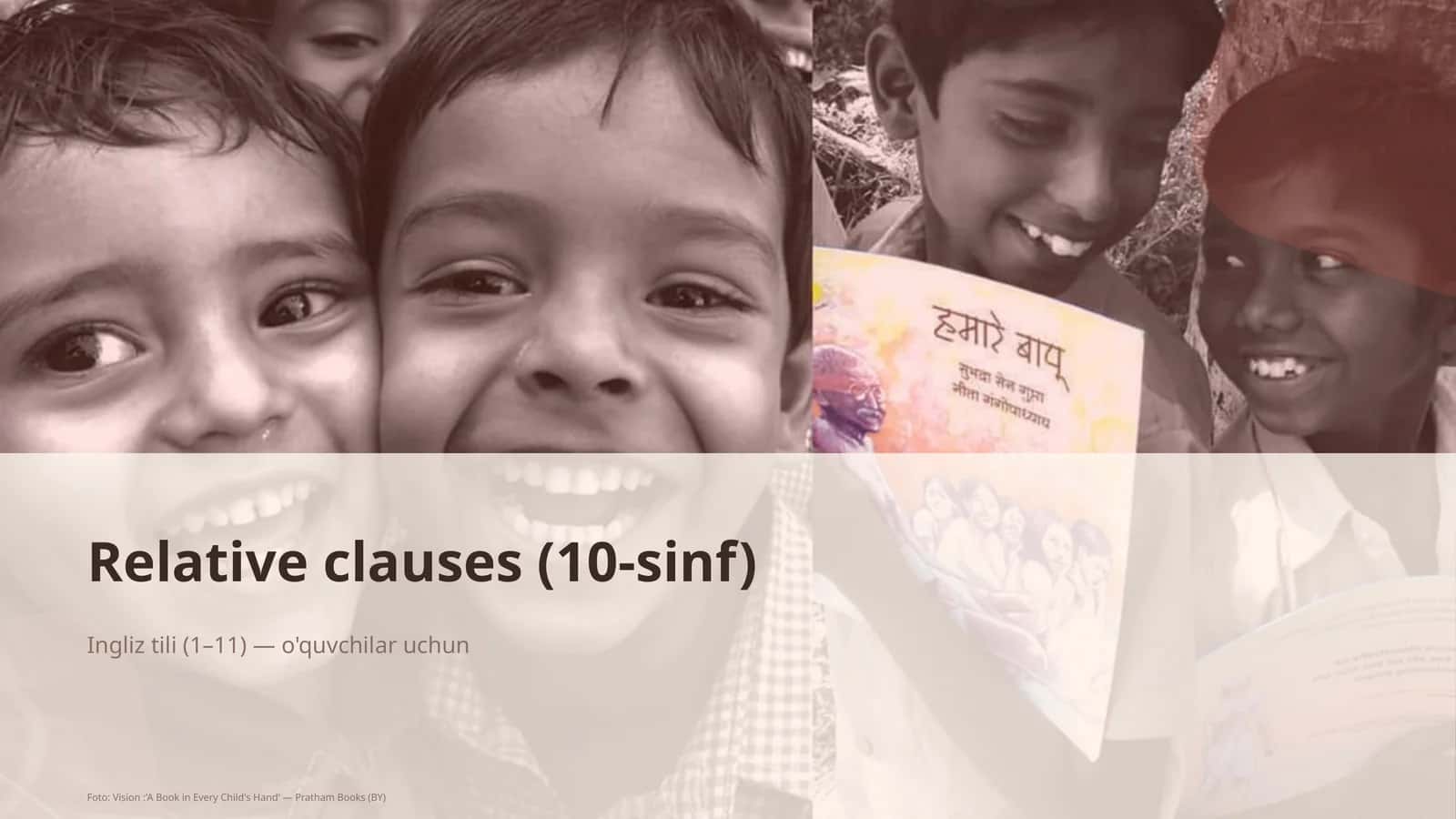 Relative clauses (10-sinf)