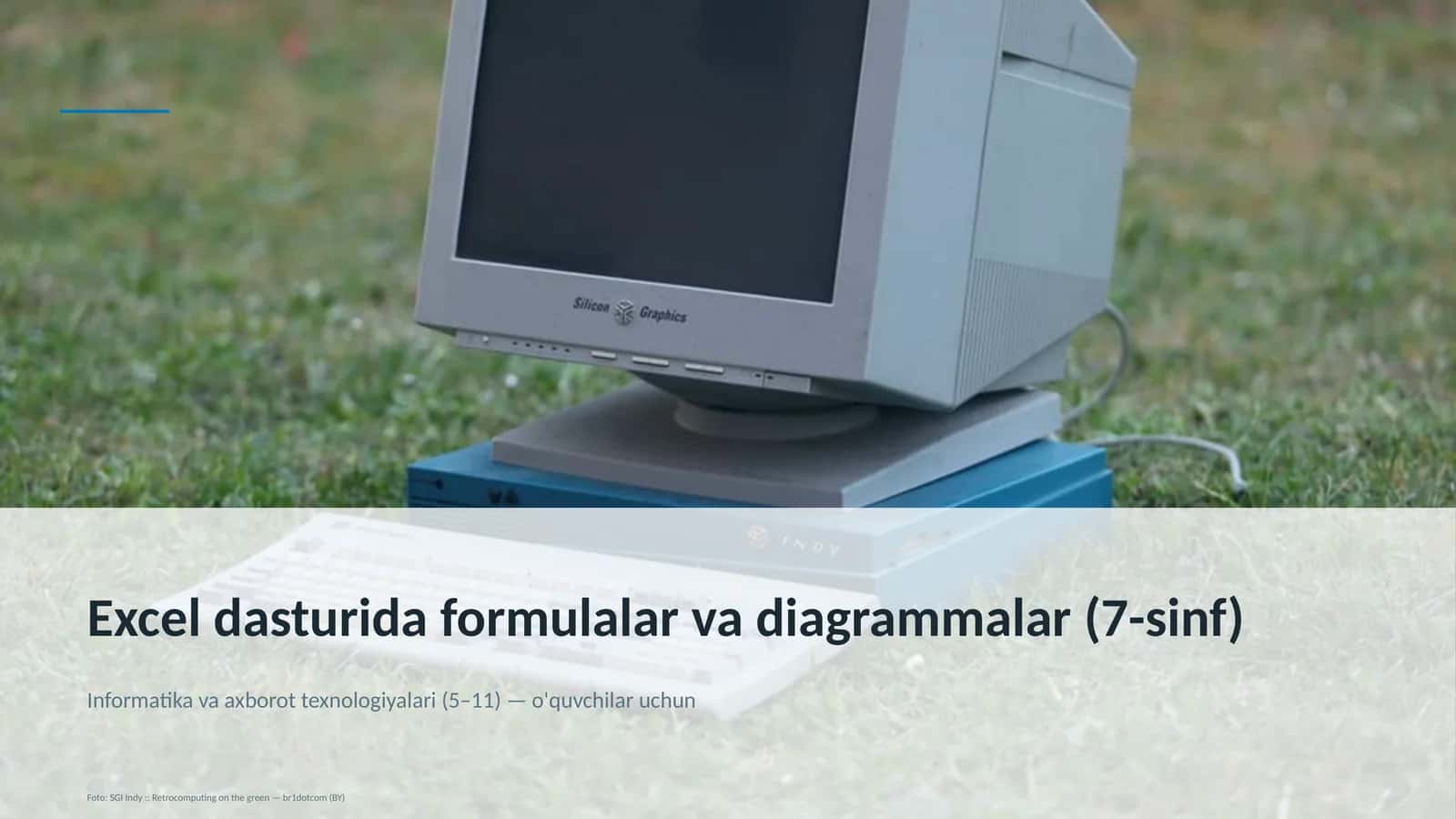 Excel dasturida formulalar va diagrammalar (7-sinf)