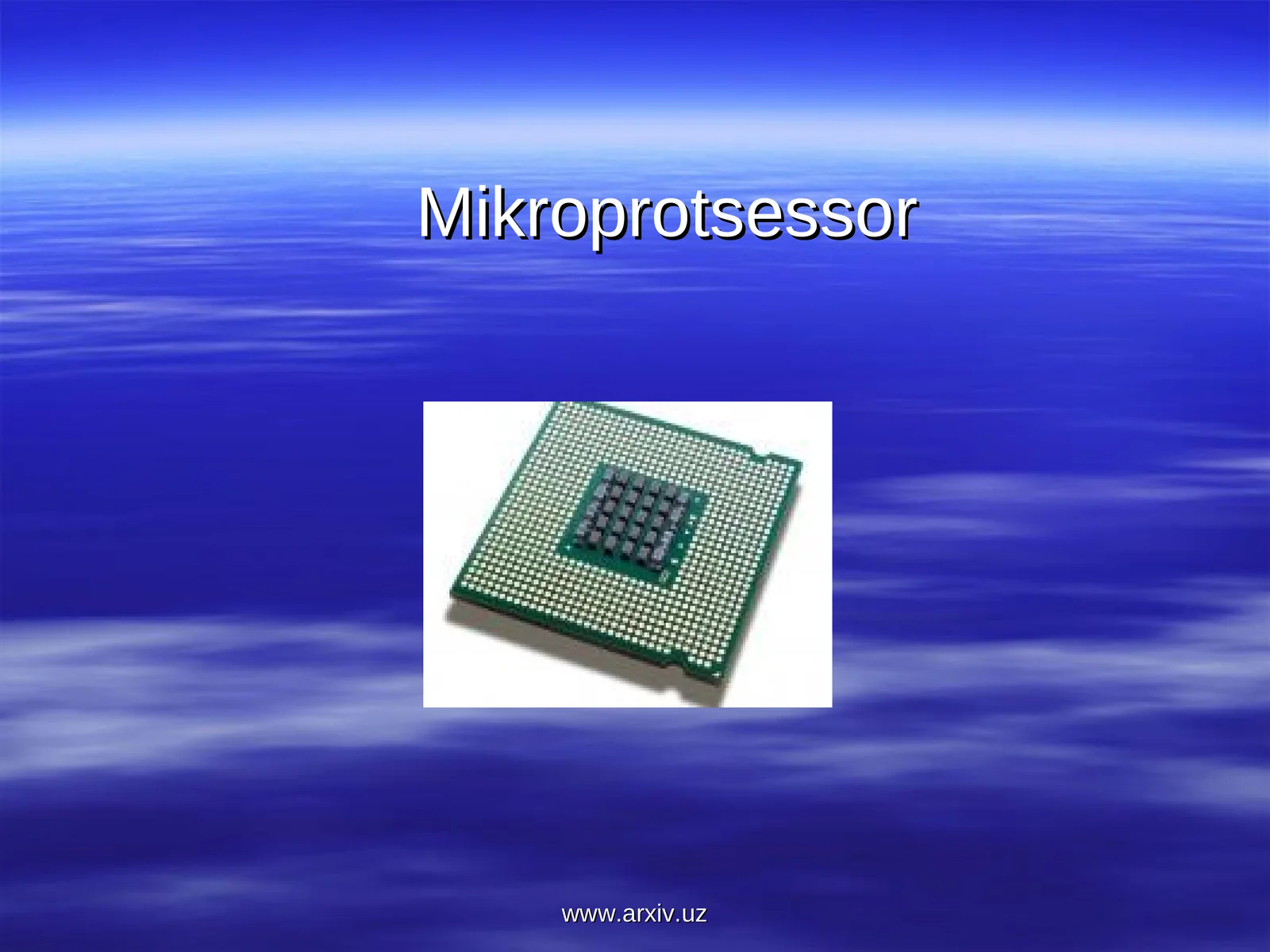 Mikroprotsessor