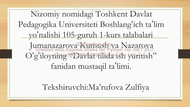 Majlis bayonlari va bayonnoma tuzilishi