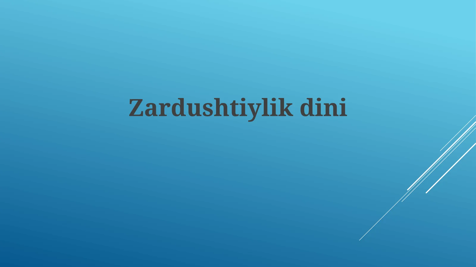 Avesto: Muqaddas Matnlar