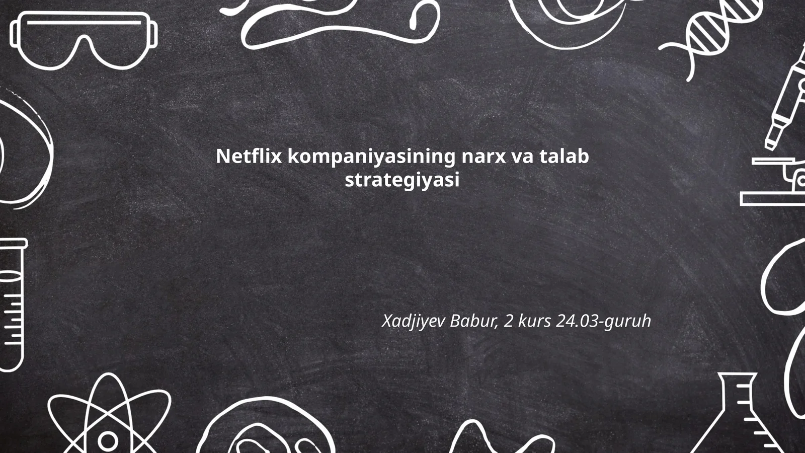 Netflix kompaniyasining narx va talab strategiyasi
