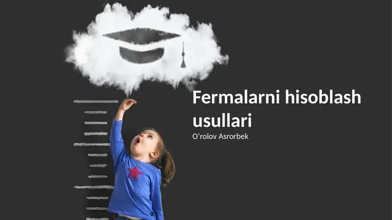 Fermalarni hisoblash usullari