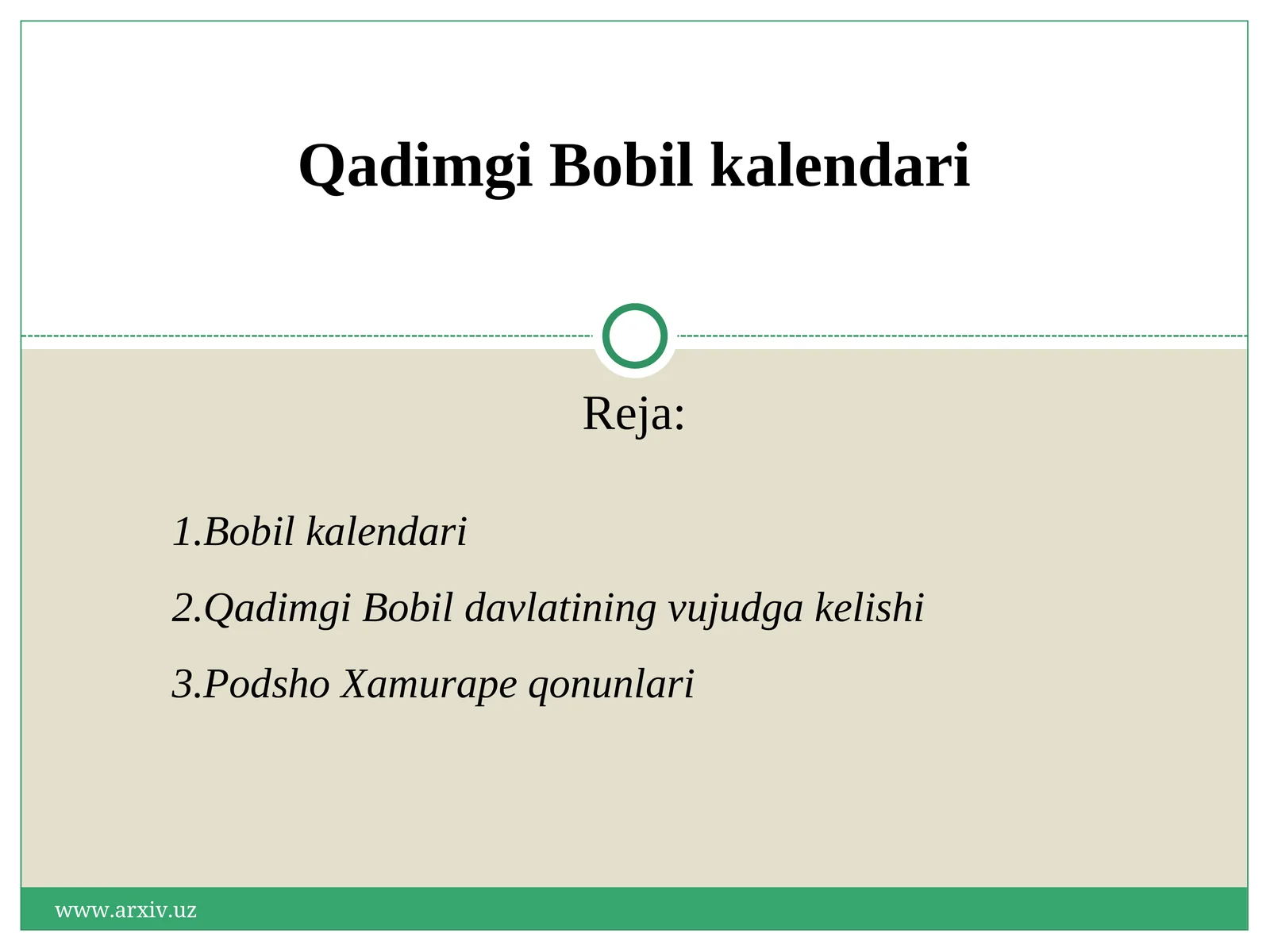 Bobil kalendari