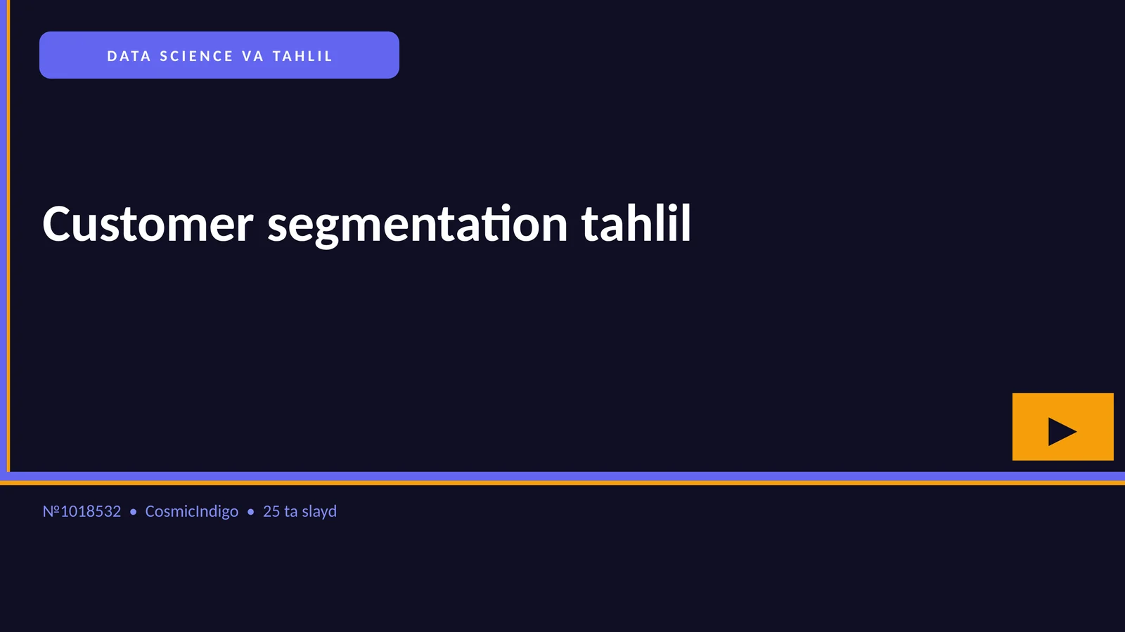 DATA SCIENCE VA TAHLIL