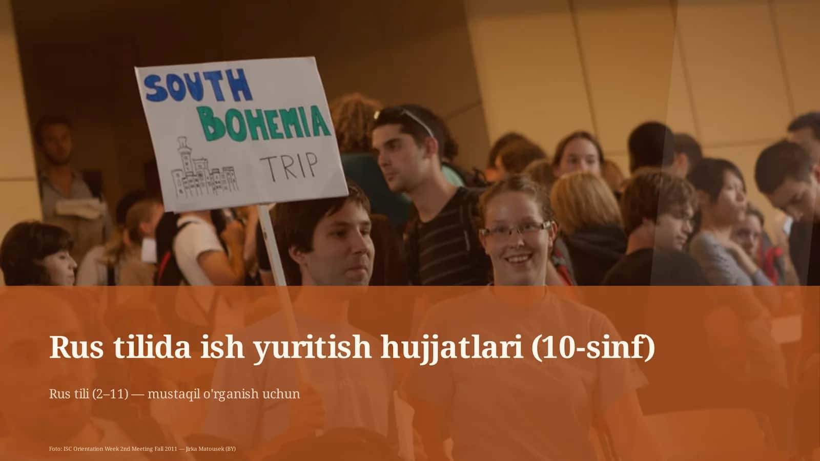Rus tilida ish yuritish hujjatlari (10-sinf)
