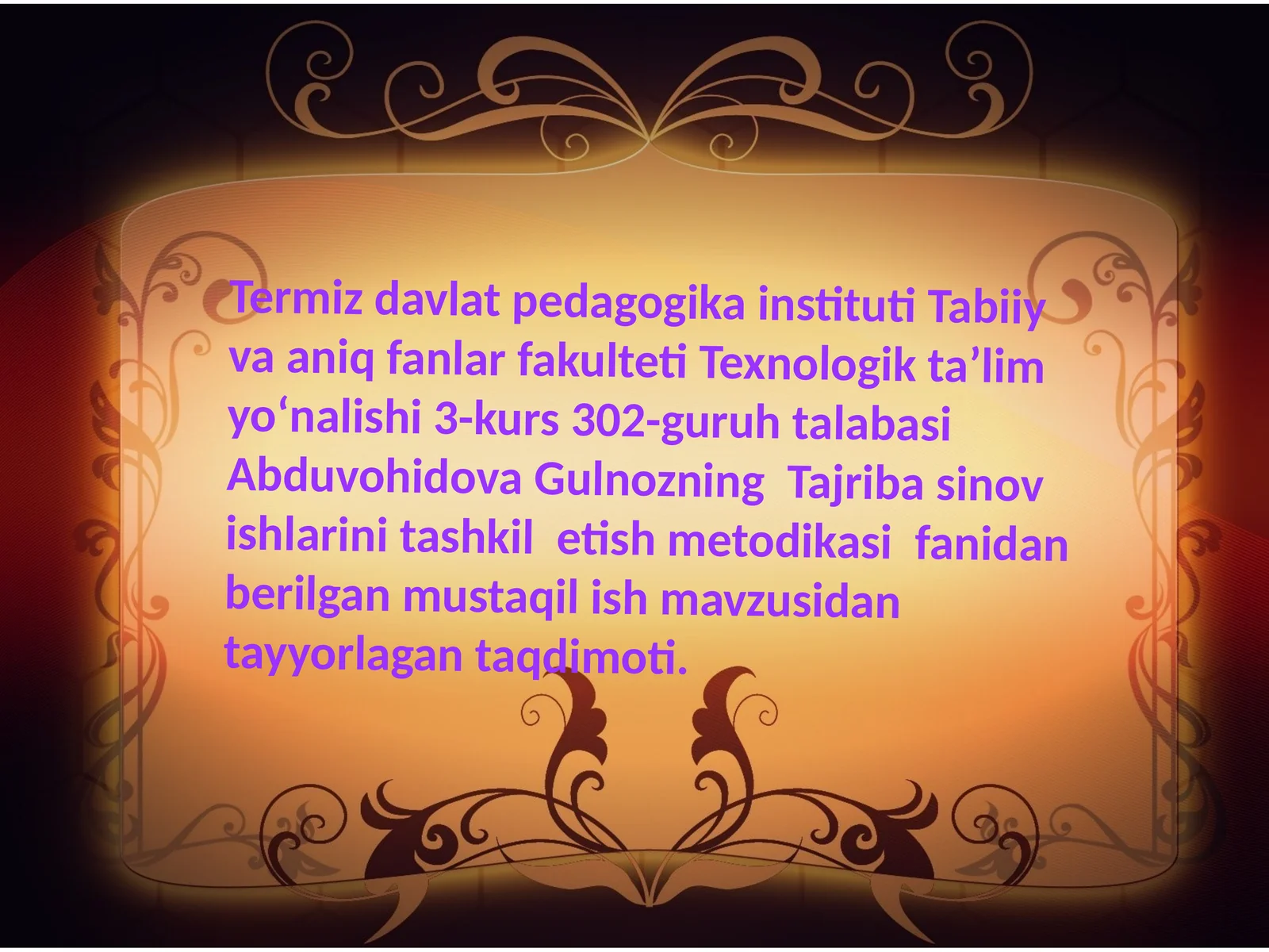Pastnoklassik davr ilm-fanning rivojlanishi