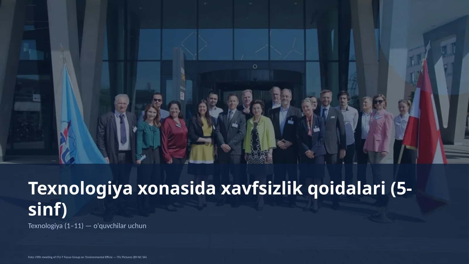 Texnologiya xonasida xavfsizlik qoidalari (5-sinf)