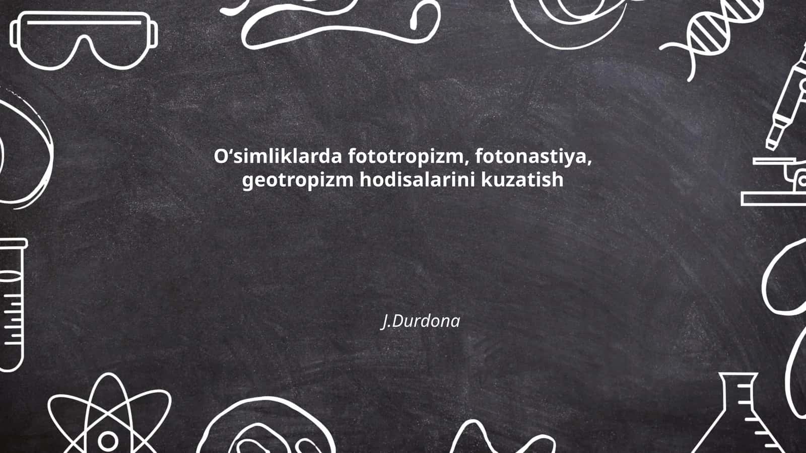 Fototropizm: taʼrifi va kuzatish usullari