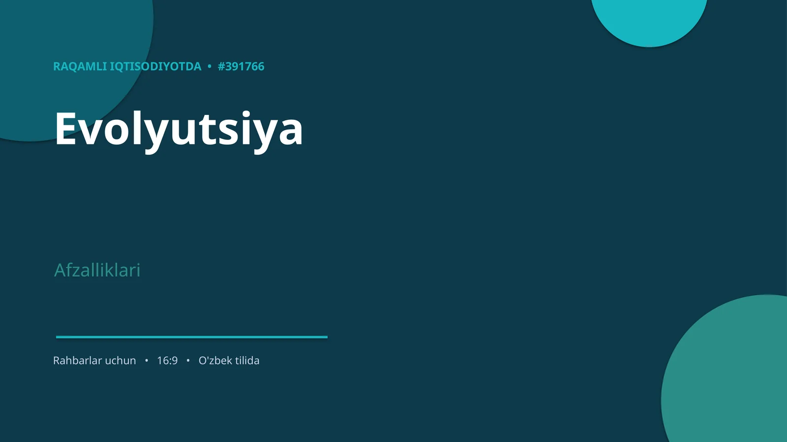 Evolyutsiya