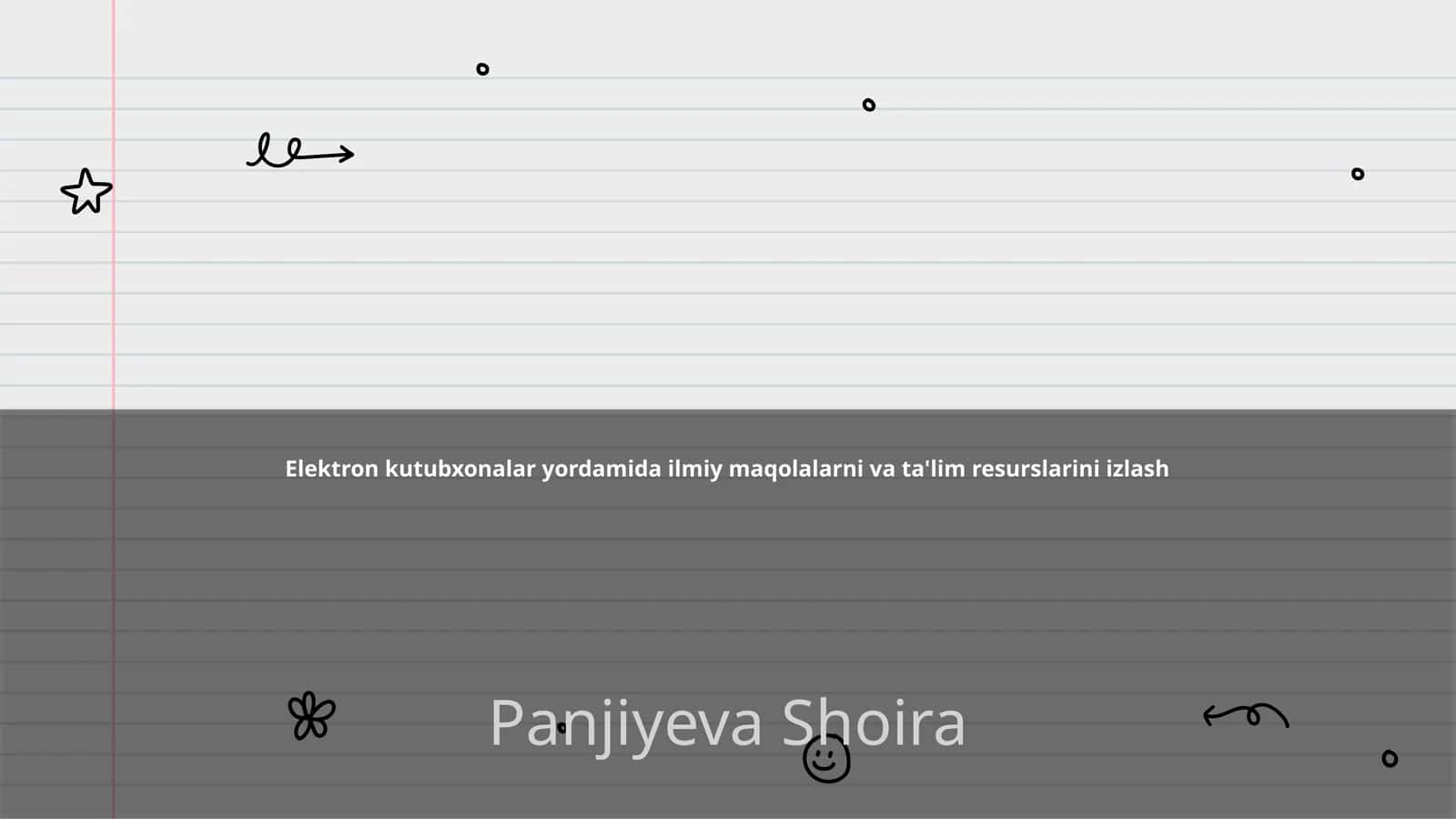 Elektron kutubxonalar yordamida ilmiy maqolalarni va ta'lim resurslarini izlash