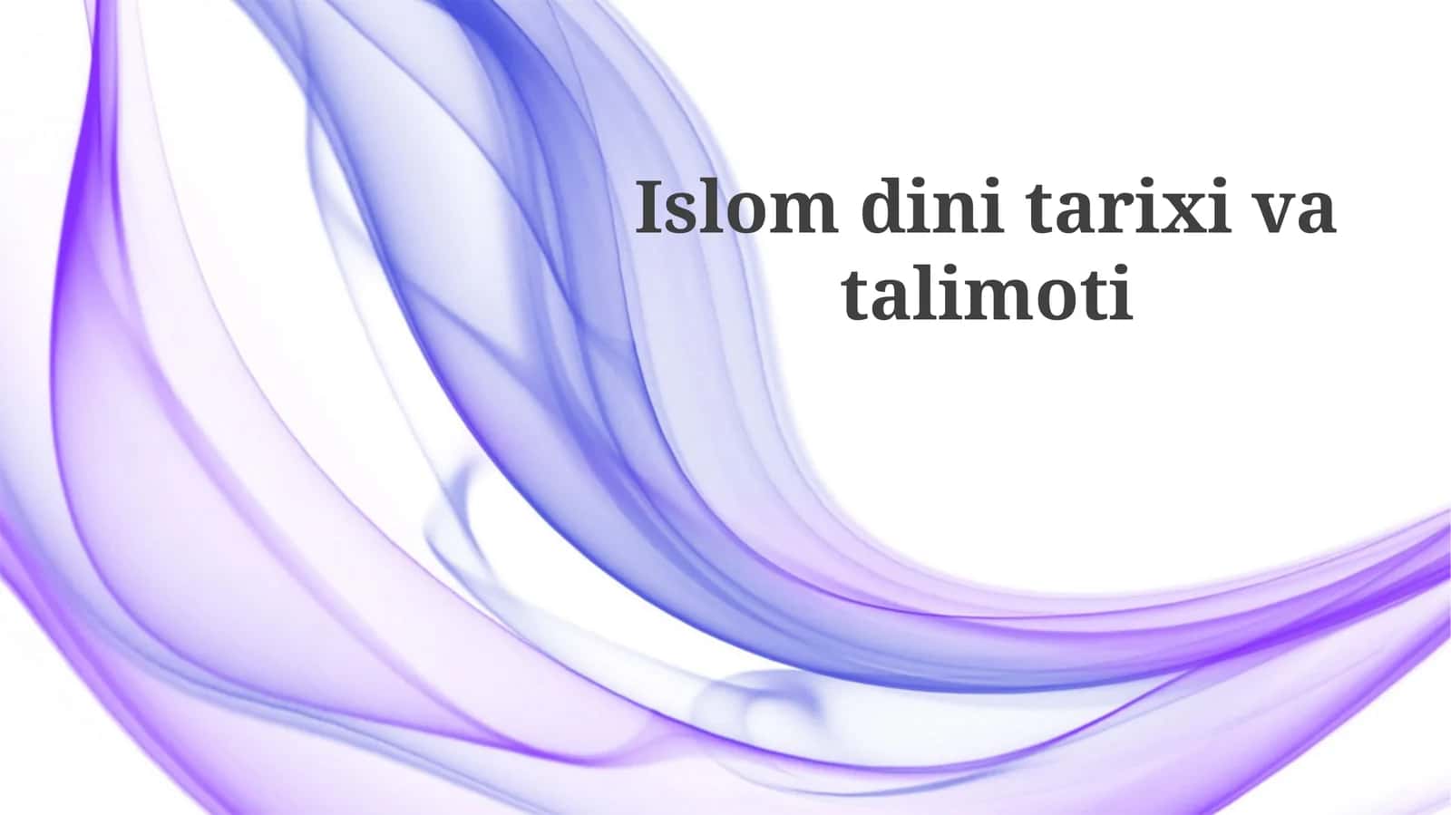 Islomdinitarixivatalimoti