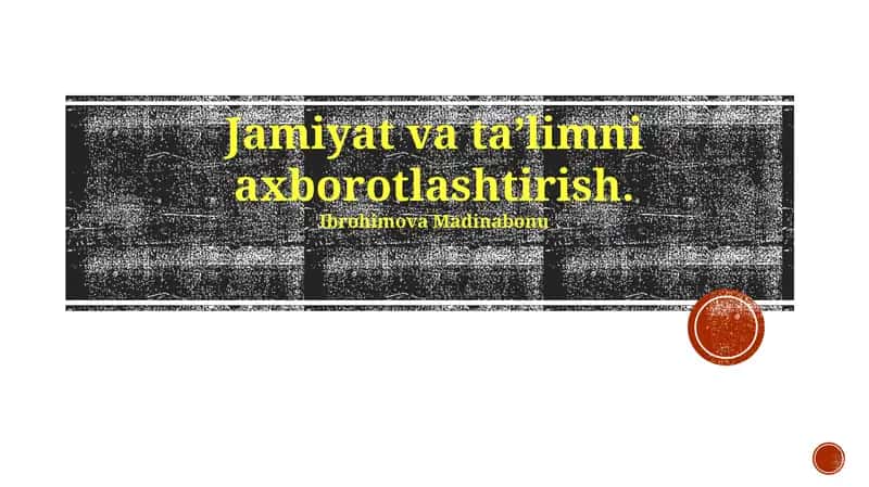 Zamonaviy Ta'lim Muammolari va Yechimlari