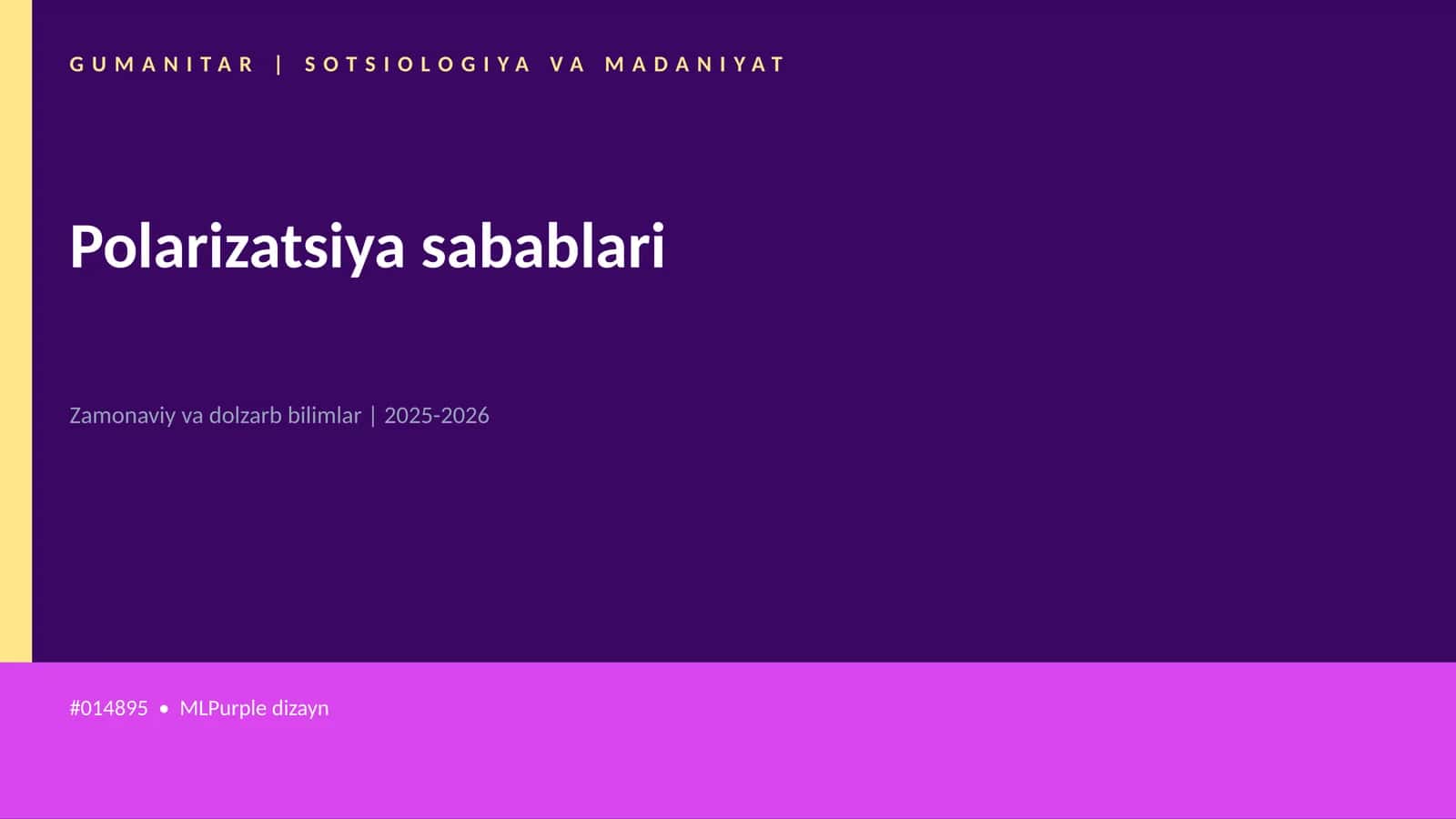 Polarizatsiya sabablari