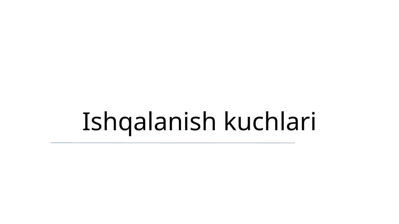Ishqalanish kuchlari