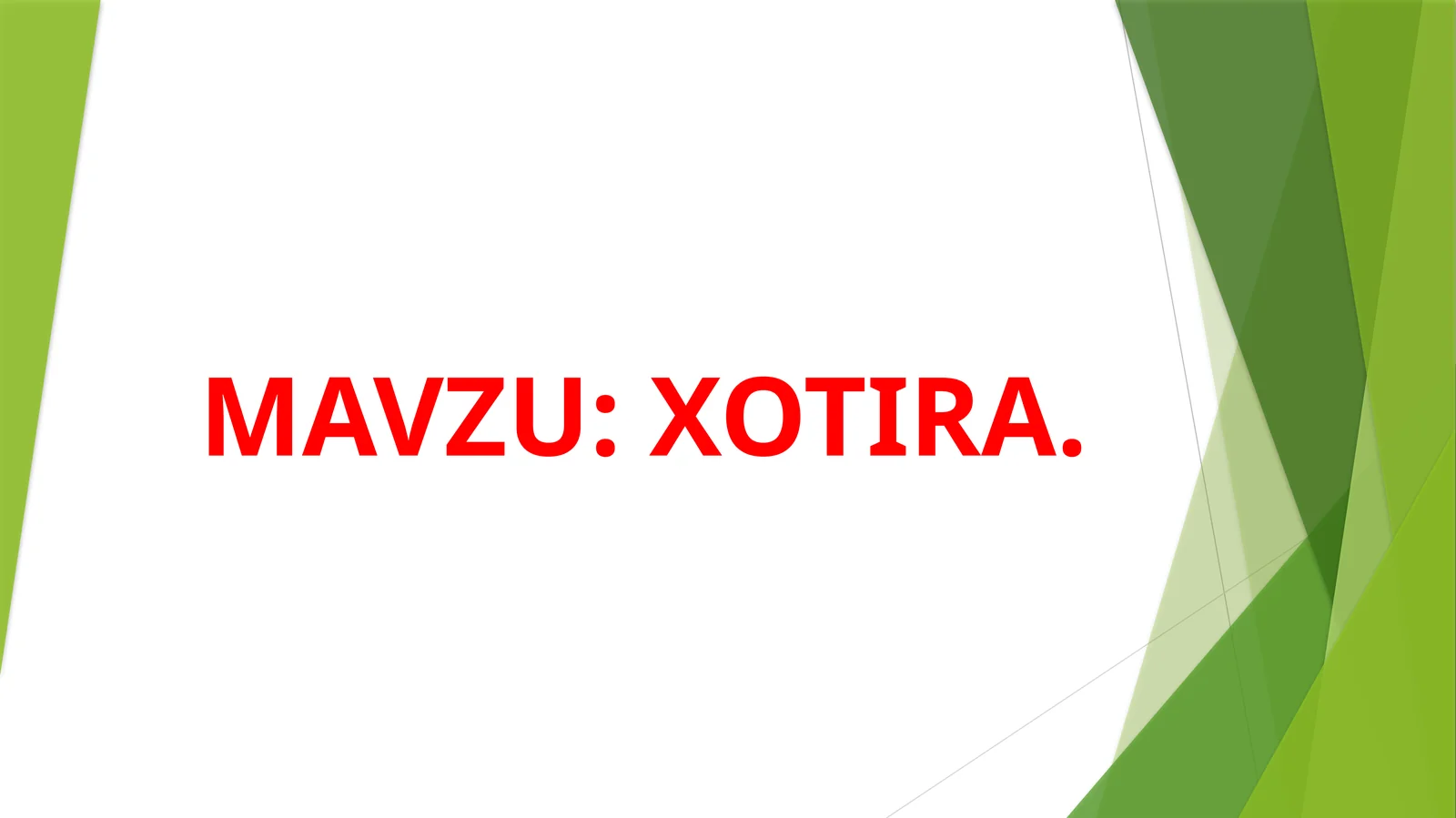 Xotira