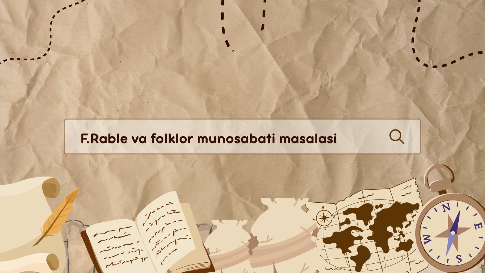 F.Rable va folklor munosabati masalasi