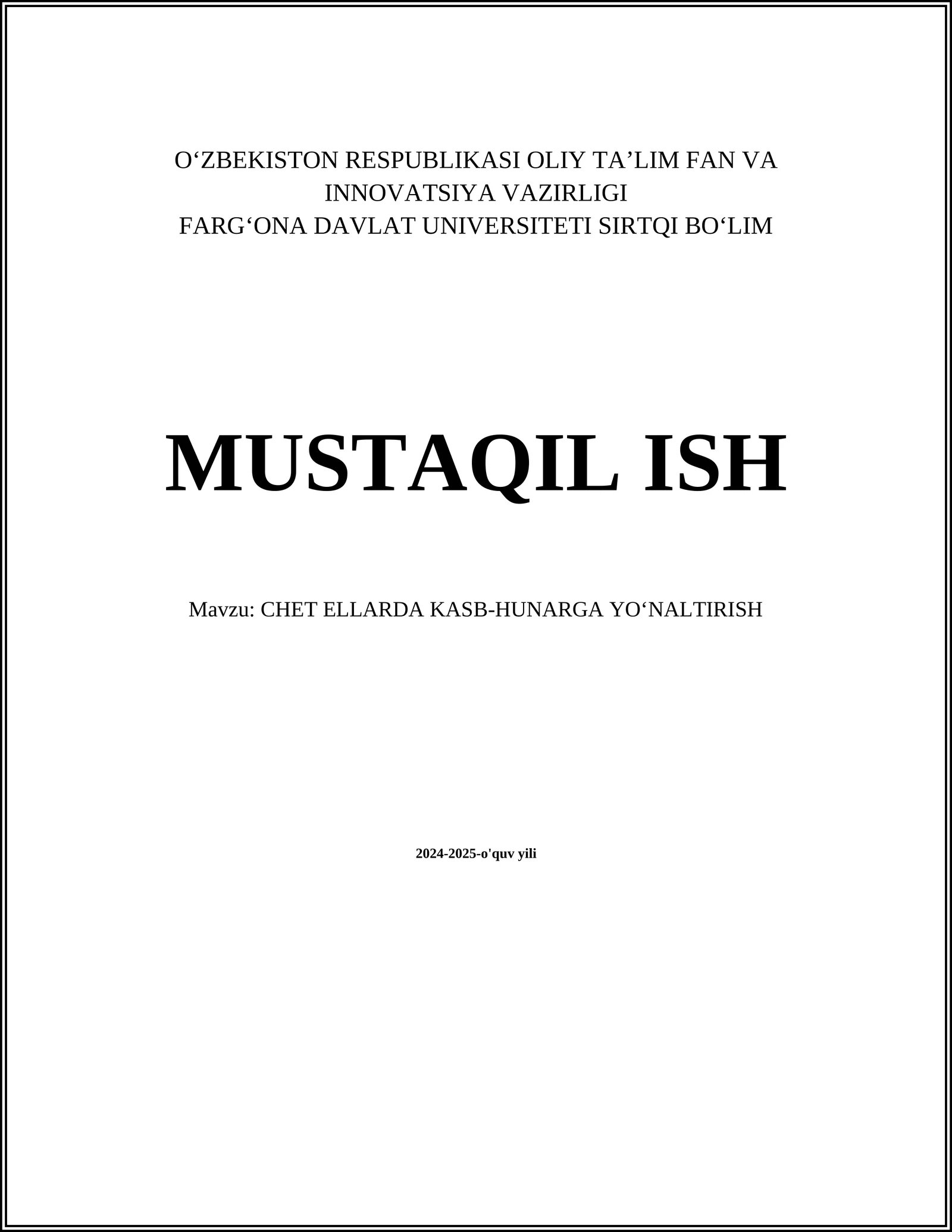 Hunarmandchilik