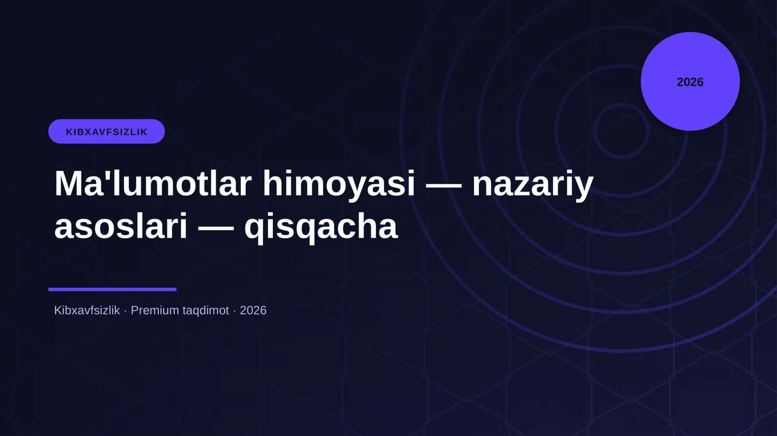 KIBXAVFSIZLIK